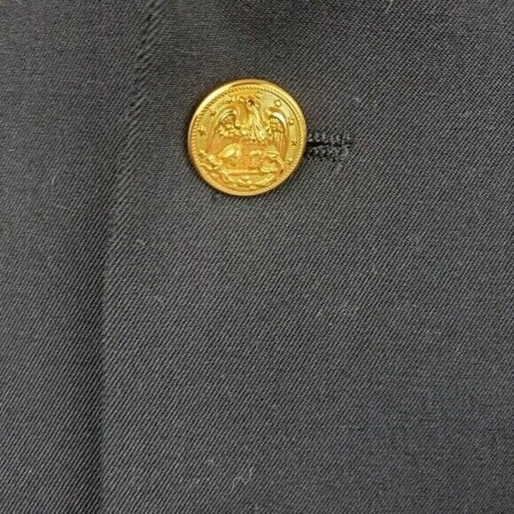 Vintage United States Naval Dress Uniform Jacket Oak Leaf Cluster Sleeve 39R - Picture 3 of 8